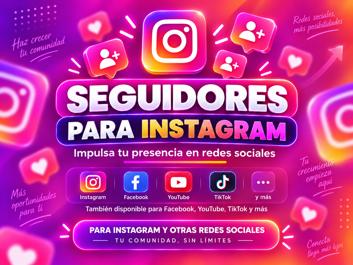 Seguidores para Instagram