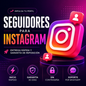 Comprar Seguidores para Instagram | Inicio Rápido y Garantía